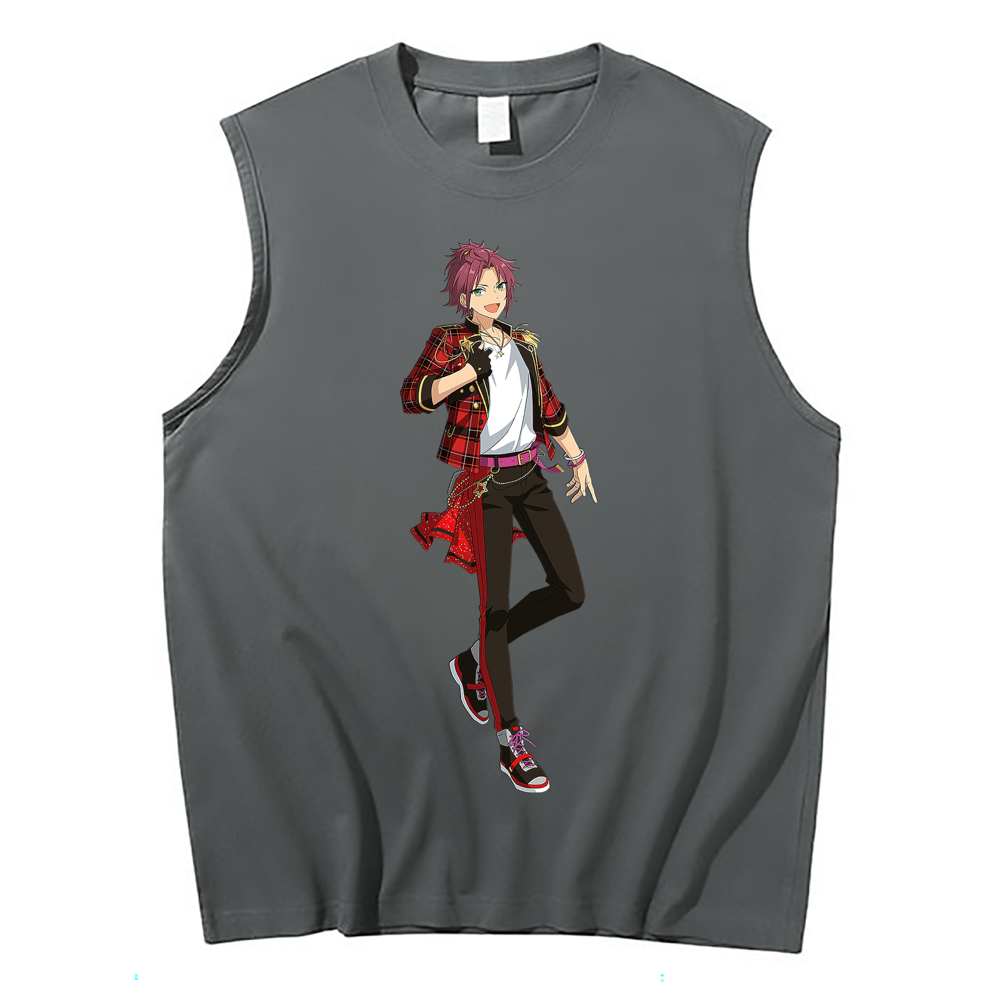 （画像用） あんさんぶるスターズ! Ensemble Stars コットン100％タンクトップ（フロントプリント）